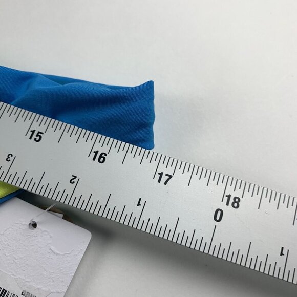 Hurley Solid Rvsb Moderate Bikini Bottom Women's XL Blue Green Beach Swimwear - Picture 5 of 8